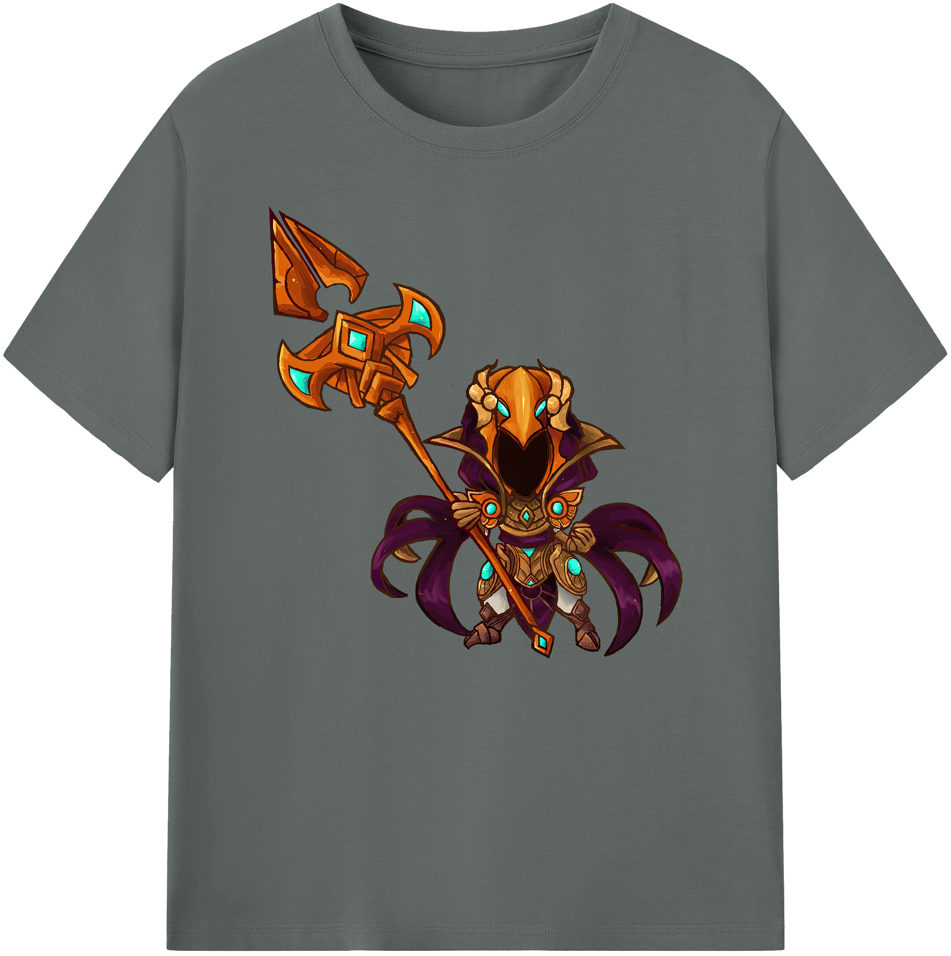 リーグ・オブ・レジェンド League of Legends LOL 綿100％ メンズ半袖Tシャツ｜肌触りやわらか＆通気性